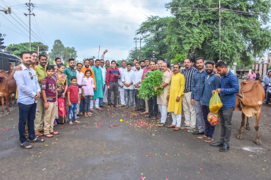 संगमनेरात विश्व हिंदू परीषद, बजरंग दलाची गो ग्राम परिक्रमा