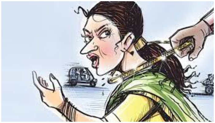 दोन महिला चोरट्यांनी देवदर्शनासाठी आलेल्या तीन महिलांचे दागिने लांबविले