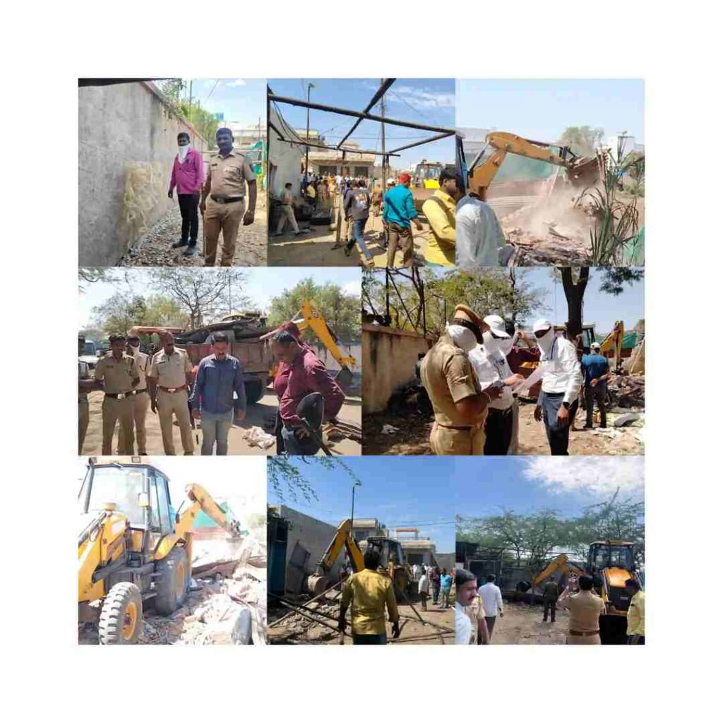 संगमनेर शहरातील पाच अवैध कत्तलखाने जमीनदोस्त, मुख्य कत्तलखान्यांचे काय?