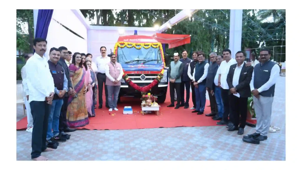 रोटरीच्या डोळ्यांच्या फिरत्या दवाखान्याचे संगमनेरात लोकार्पण, मालपाणी परिवाराची संगमनेरकरांना भेट