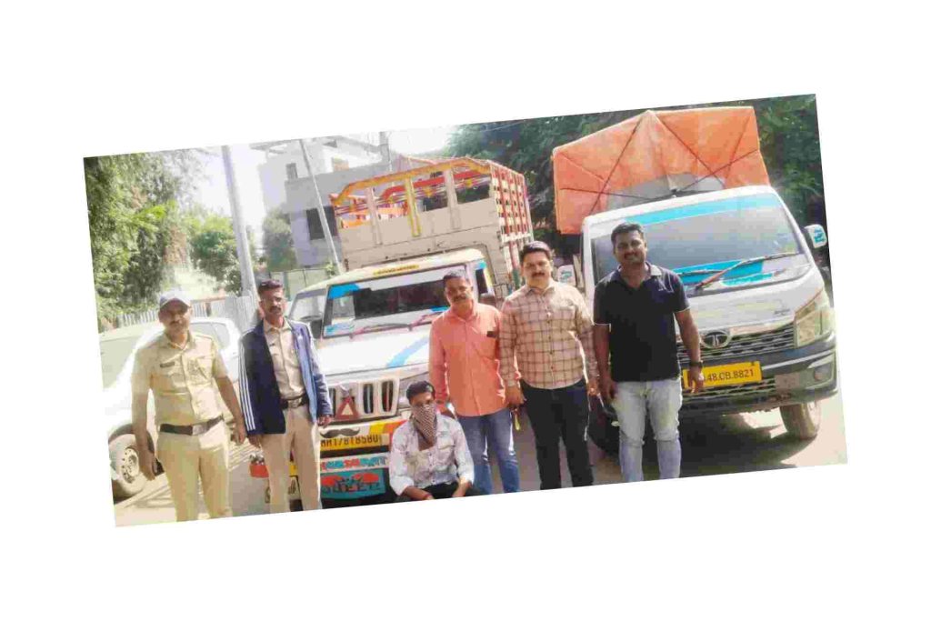 संगमनेरमध्ये गोवंश मांसाची तस्करी उघड! १७ लाखांचा मुद्देमाल जप्त; एकाला पकडले तर दोघे अटकेच्या भीतीने पसार